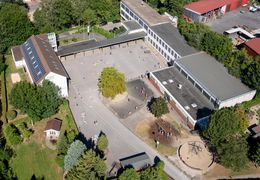 Luftbild der Melanchthonschule Luftbild der Melanchthonschule
